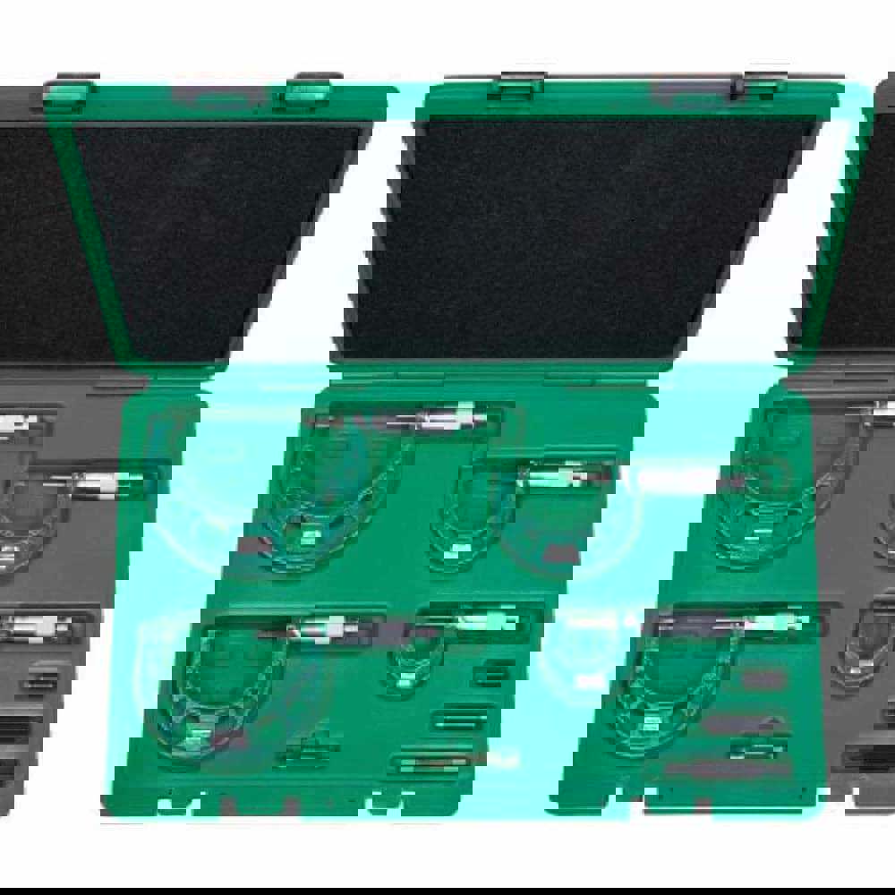 Mechanical Outside Micrometer Set: 0 to 3